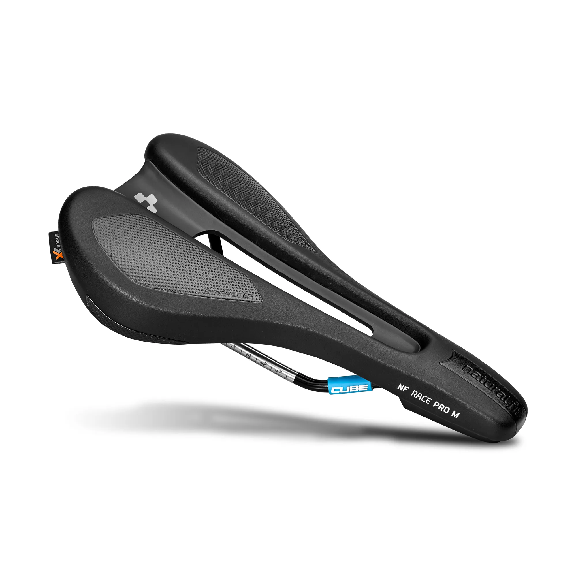 2020 Cube Race Pro Natural Fit Saddle in Black