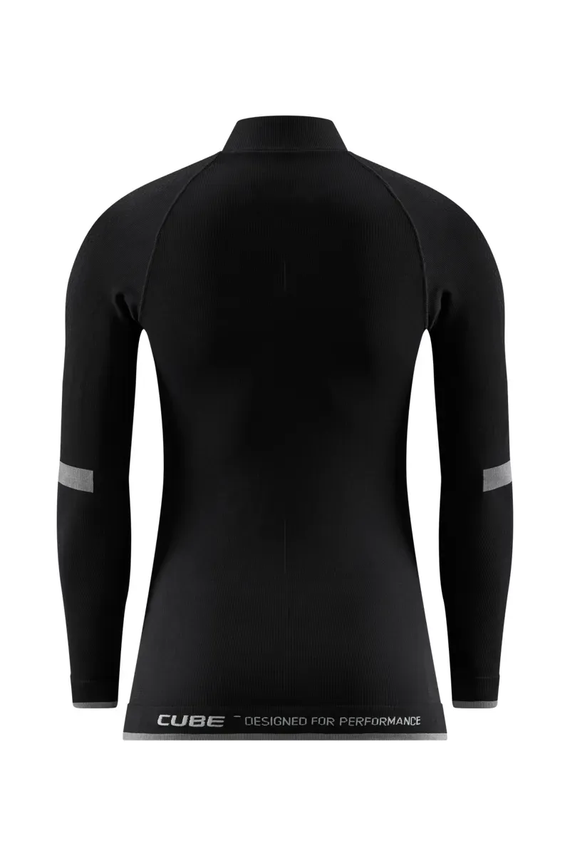 Cube Ws Race Be Warm Baselayer L/S In Black-1