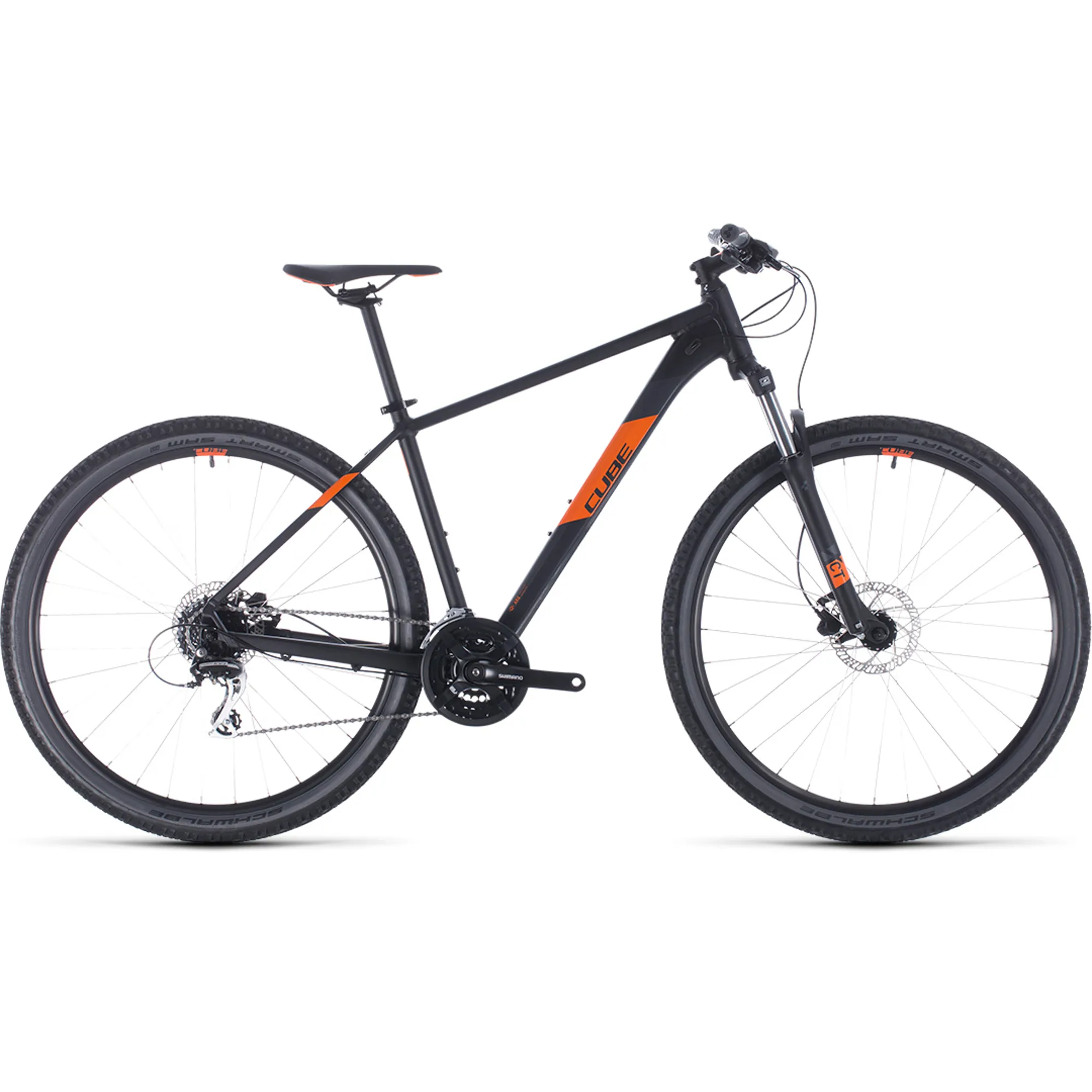 2020 Cube Aim Pro Hardtail Mountain Bike in Black