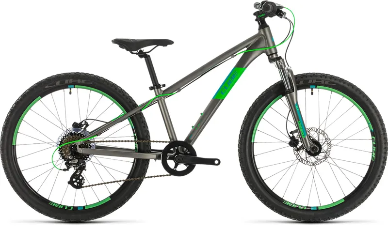 2021 Cube Acid 240 Disc Childs Bike in Grey
