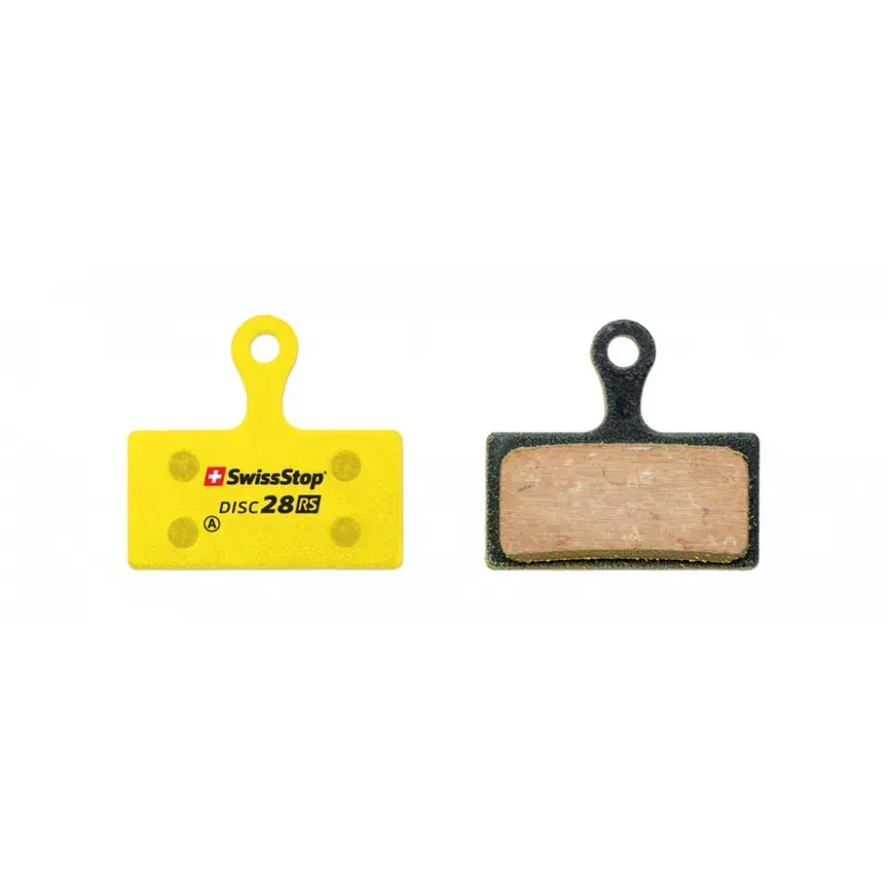 Swissstop Disc 28 RS Shimano XTR/XT Brake Pads in Yellow