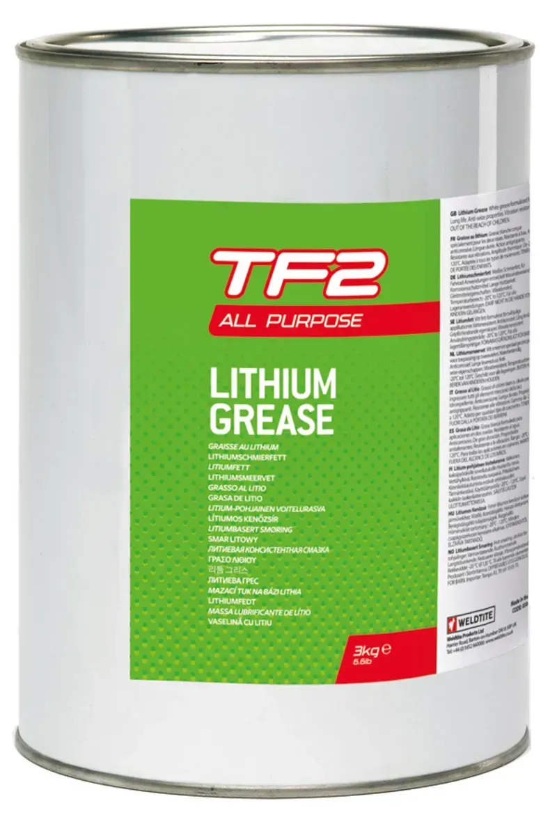 Weldtite TF2 Lithium Workshop Grease Tin - 3kg