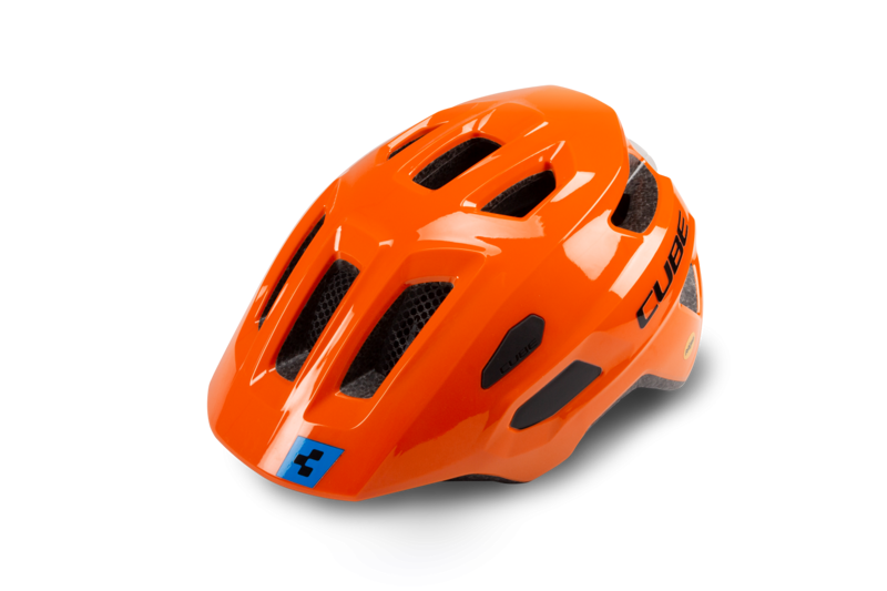 2020 Cube Linok X Actionteam Kids Helmet in Orange