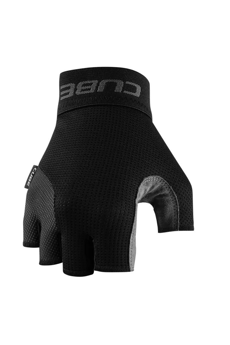 Cube Pro Short Finger Gloves in Black