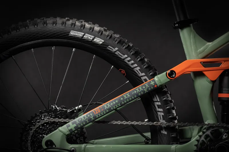 2021 Cube Stereo 240 Pro Kids Bike in Green-3