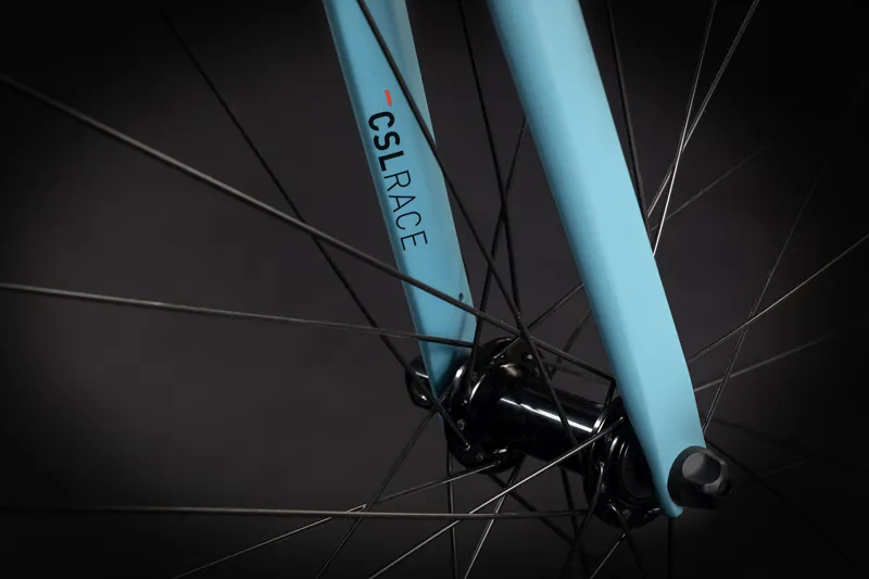 2021 Cube Attain Road Bike in Blue-2