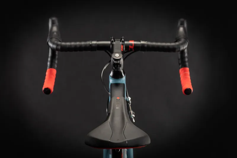 2021 Cube Attain Road Bike in Blue-1