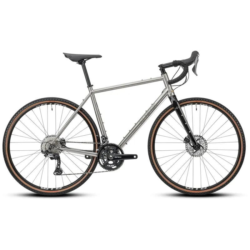 2021 Genesis Croix De Fer Titanium Gravel Bike in Silver 