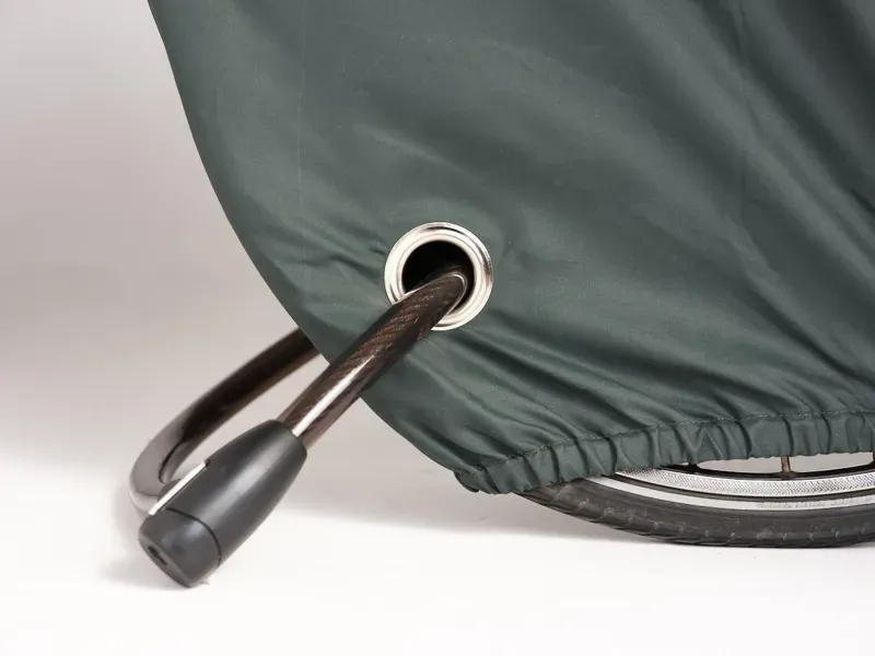 VK International Re-Cover Recy. Polyester Duo 2-bike Cover in Grey-1
