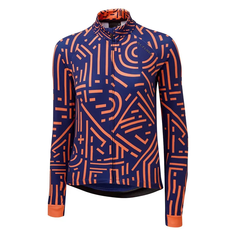 Altura Icon Tokyo Long Sleeve Womens Jersey in Blue