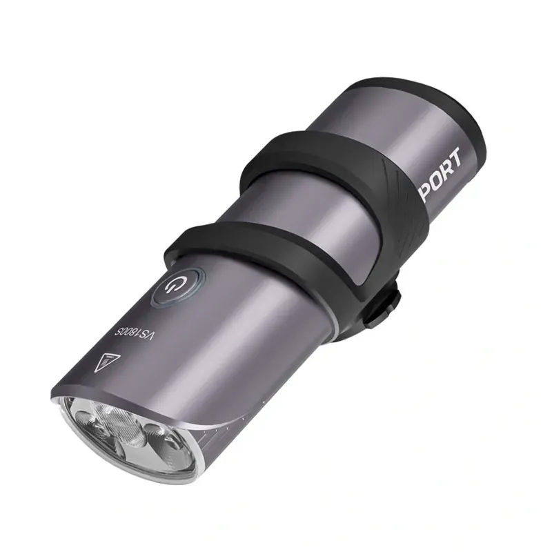 iGPSport VS1800S Smart Front Bike Light in Silver-1