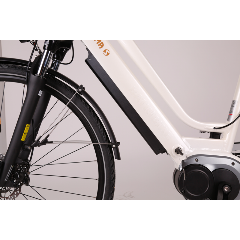 Batribike Gamma-X 10.4Ah/375Wh City eBike in White Shadow-2