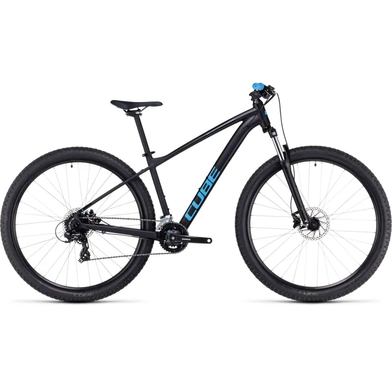 Cube Aim Mountain Bike in Black Blue
