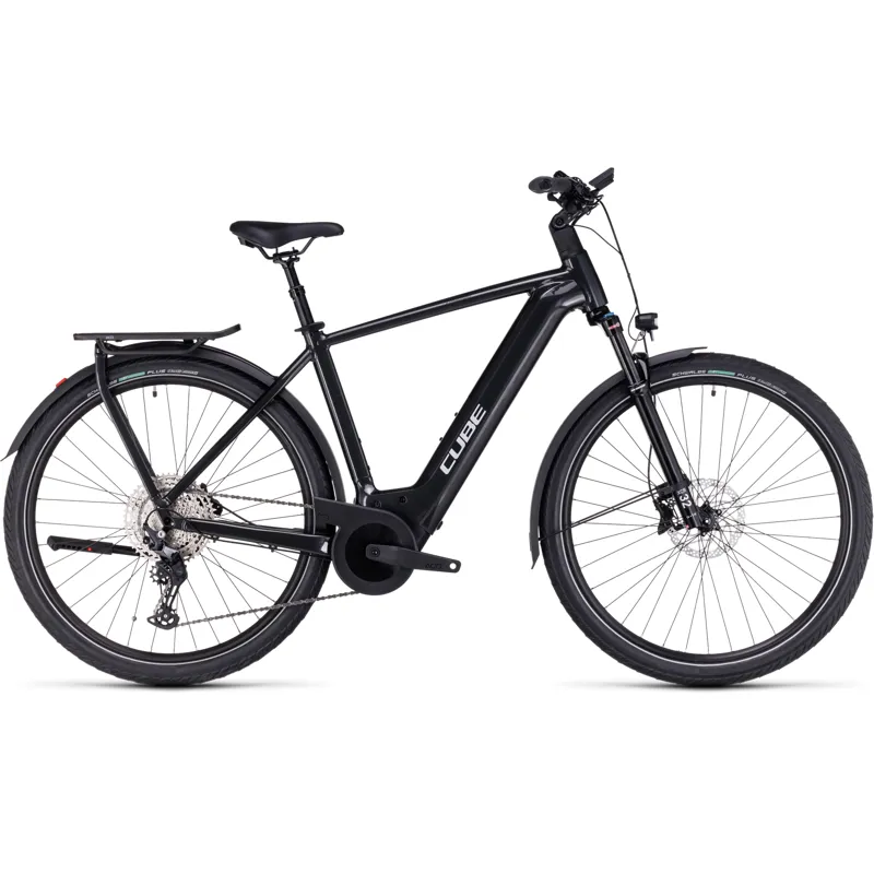 Cube Kathmandu Hybrid EXC 750 Electric Bike in Grey/Silver-2