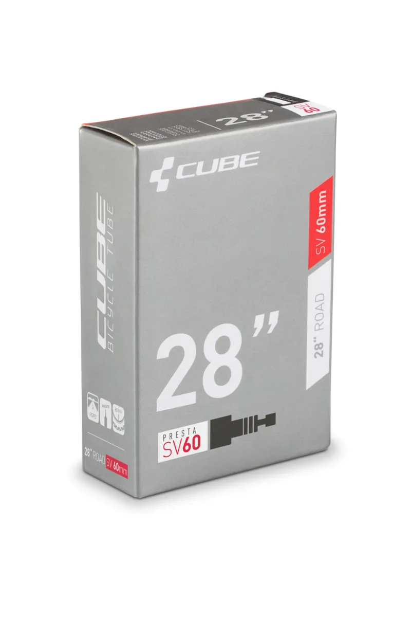 2020 Cube 28in Road SV 60mm Inner Tube in Black