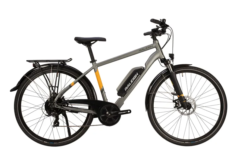 2020 Raleigh Array Crossbar Electric Bike in Grey
