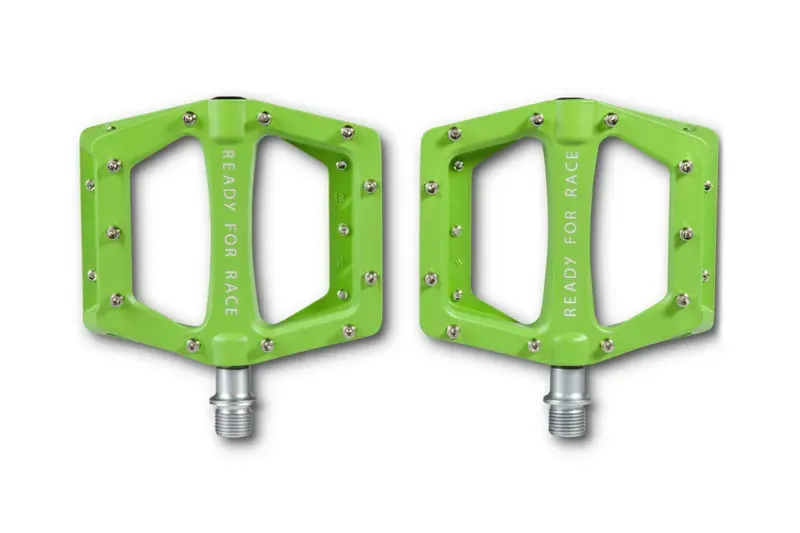 RFR Flat CMPT Pedals in Green