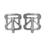 RFR Flat SLT Pedals in Silver