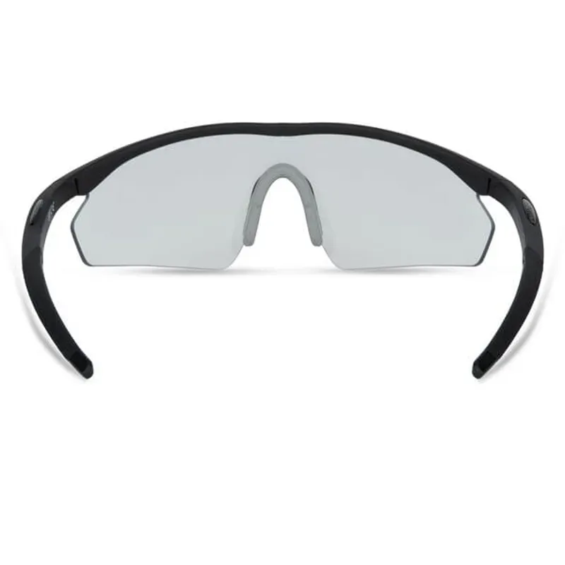 Madison Shields Clear Sunglasses in Matt Black-2