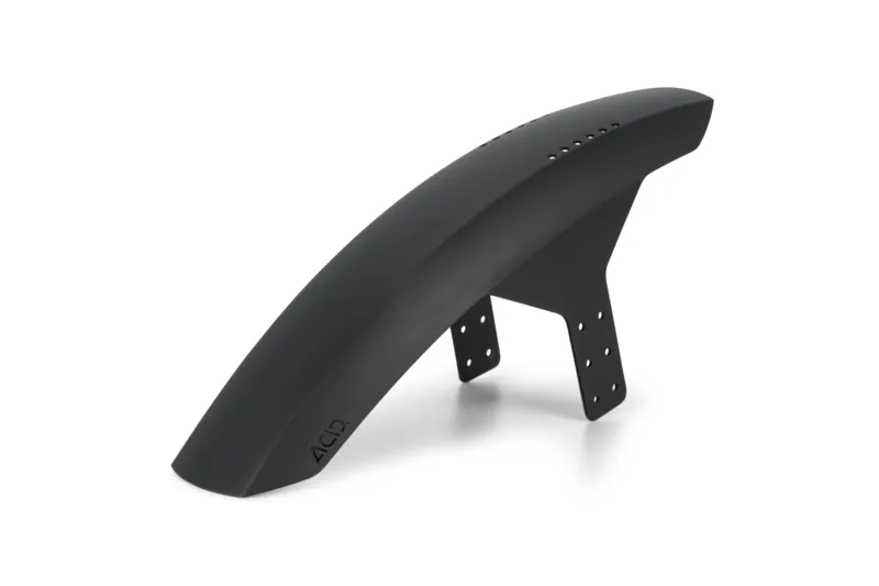 Acid Mud Blocker Front Short Mudguard in Black