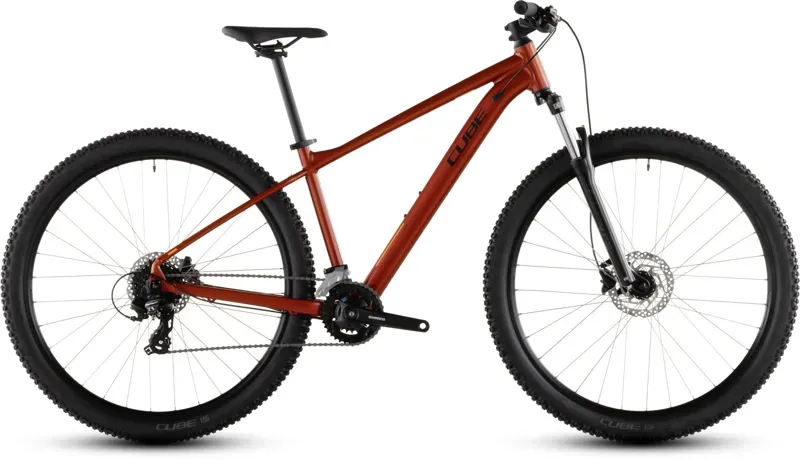Cube Aim One Mountain Bike in Sundowner/Black