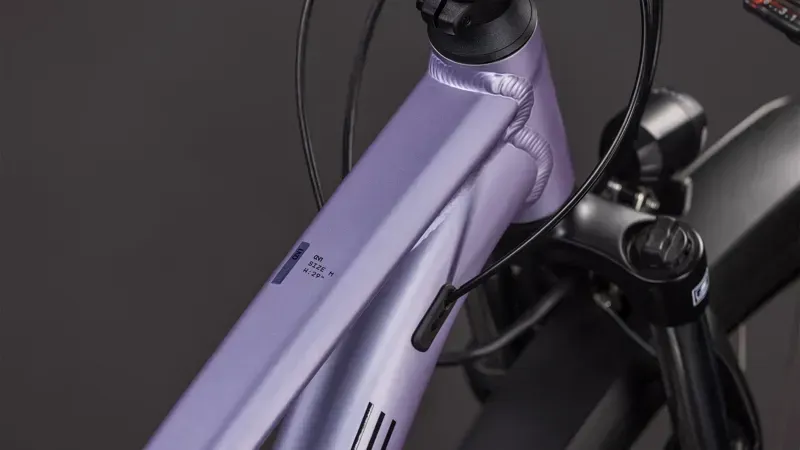 Cube Aim One FE Mountain Bike in Light Purple/Chrome-2