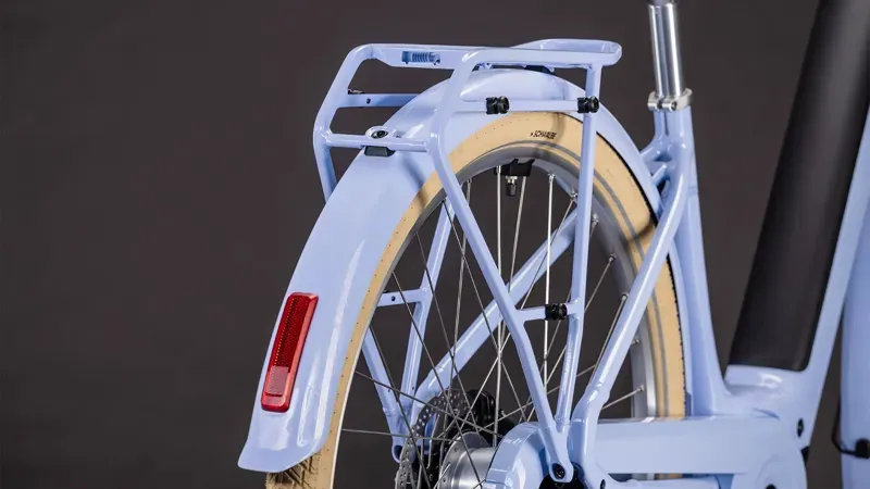 Cube Aruba Hybrid 600 eMountain Bike in Blue Blossom/Creme-3