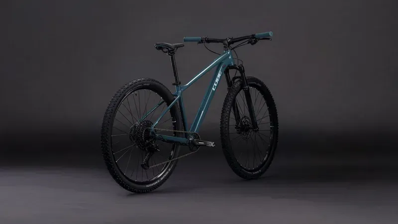 Cube Attention SLX Mountain Bike in Storm/Blue-1