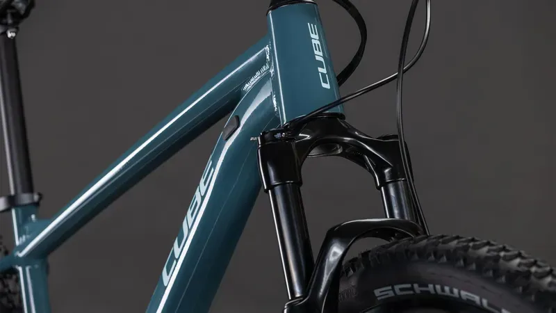 Cube Attention SLX Mountain Bike in Storm/Blue-6