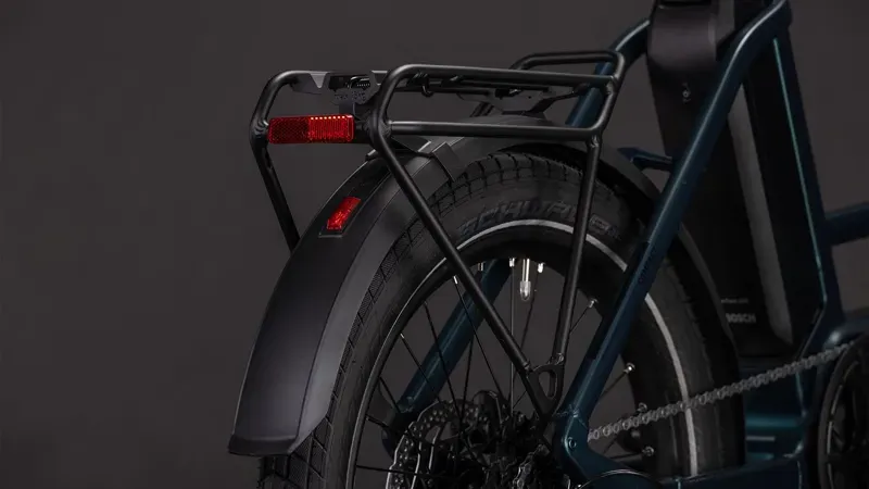 Cube Compact Hybrid 545 E-Hybrid Bike in Royal Green and Black-3