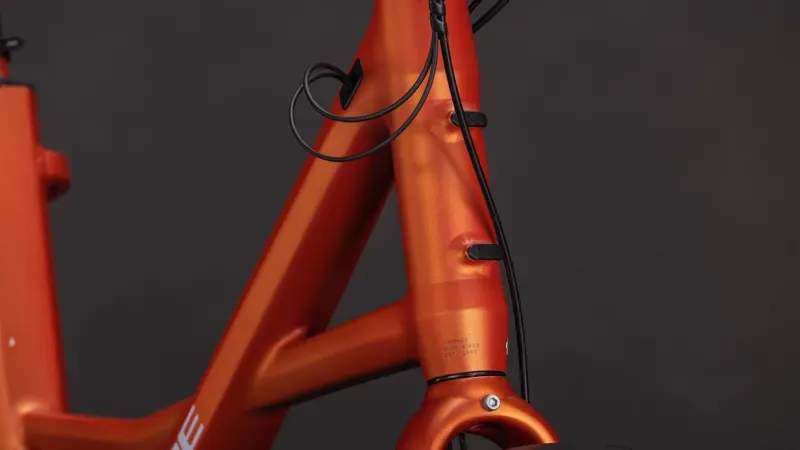 Cube Compact Hybrid 545 E-Hybrid Bike in Rust Orange-6