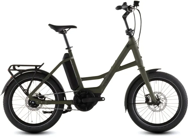 Cube Compact Hybrid Comfort 545 eMountain Bike in Reed Green/Reflex