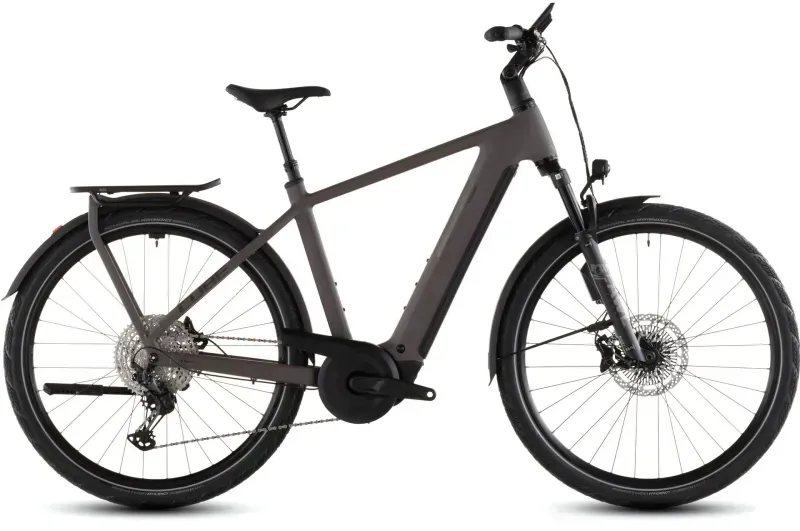 Cube Kathmandu Hybrid EXC 800 eHybrid Bike in Cedar/Chrome