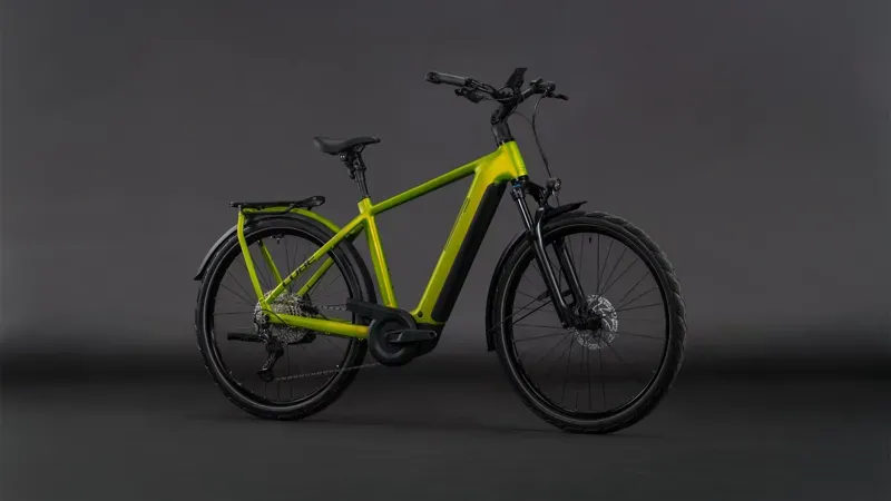 Cube Kathmandu Hybrid Pro 800 eHybrid Bike in Lizard/Black-3