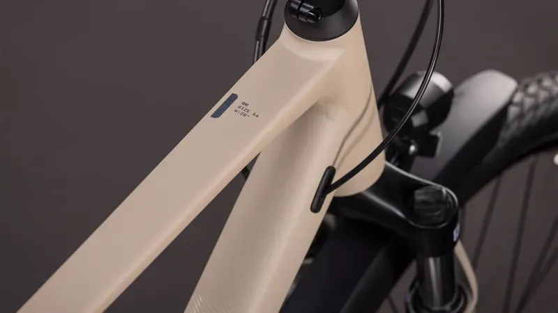 Cube Kathmandu One Hybrid Bike in Oat Grey/Grey-2