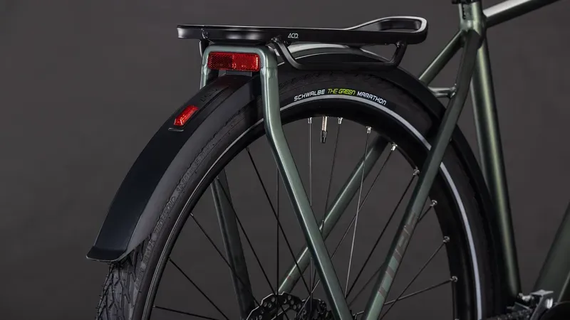 Cube Kathmandu One Hybrid Bike in Sage Brush Green/Green-4