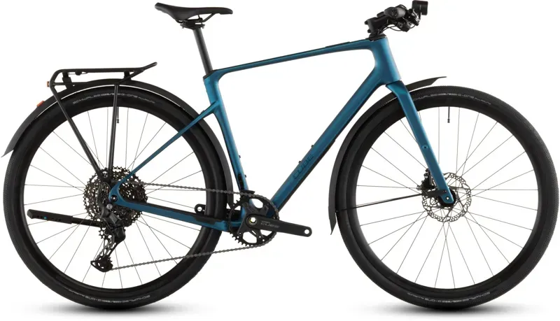 Cube Nulane C:62 SLX FE Gravel Bike in Electric Blue/Blue