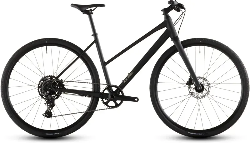 Cube Nulane Pro Gravel Bike in Grey/Chrome-6