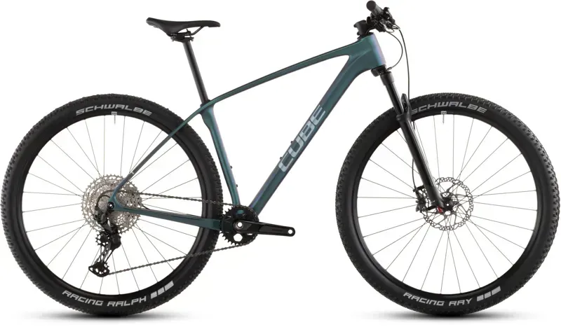 Cube Reaction C:62 Pro Mountain Bike in Polarlight/Black