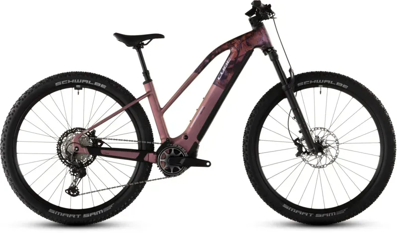 Cube Reaction Hybrid SLX 800 E-MTB in Shift Blush/Art-2