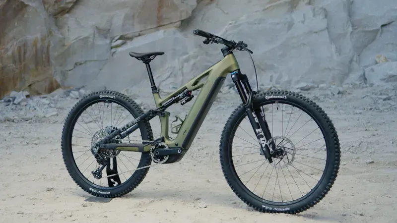 Cube Stereo Hybrid One44 HPC TM 800 E-MTB in Reed Green/Matrix-1