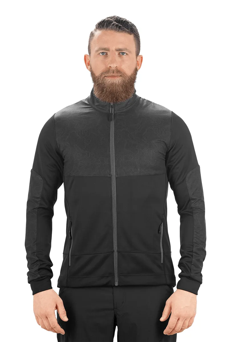 2019 Cube AM Mens Midlayer Jacket in Black