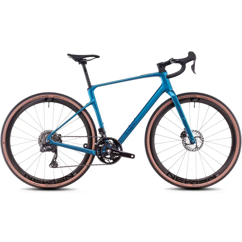 Cube Nuroad c:62 Race Gravel Bike in Mineral Teal/Blue