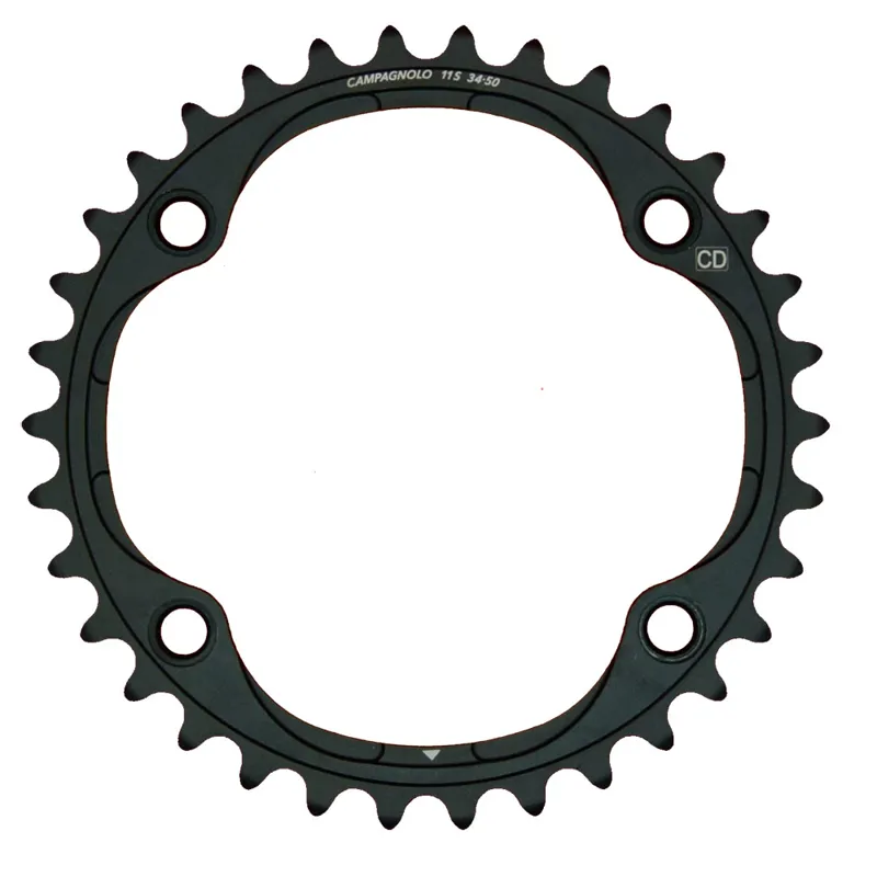 Campagnolo Campag Potenza11 HO Chainrings in Black-1