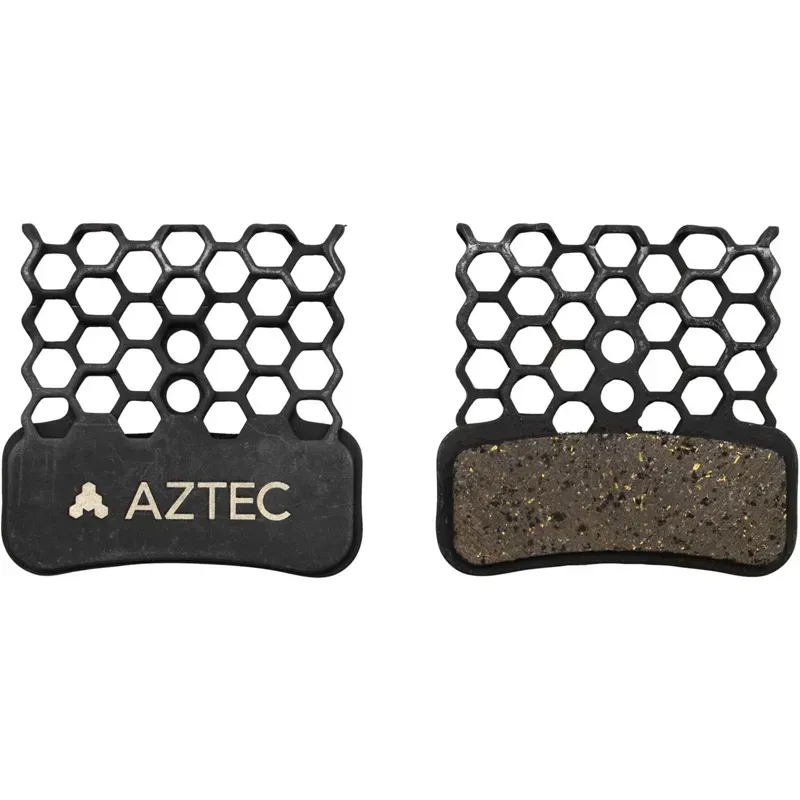 Aztec HexVent Shimano Saint M810/M820/Zee M640/XTR-M9120 Disc Brake Pads in Black