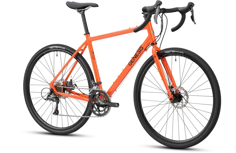 2021 Genesis CDA 10 Gravel Bike in Orange-1