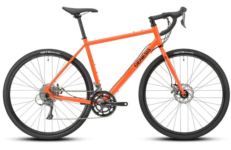 2021 Genesis CDA 10 Gravel Bike in Orange