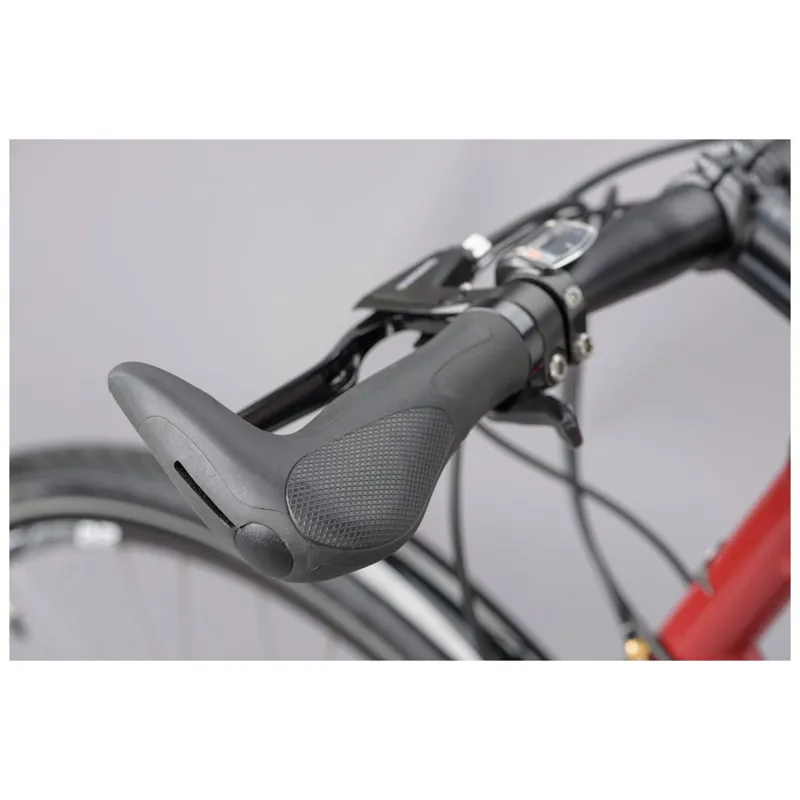 2021 Genesis Tour De Fer 10 Steel Flat Bar Touring Bike in Red-3