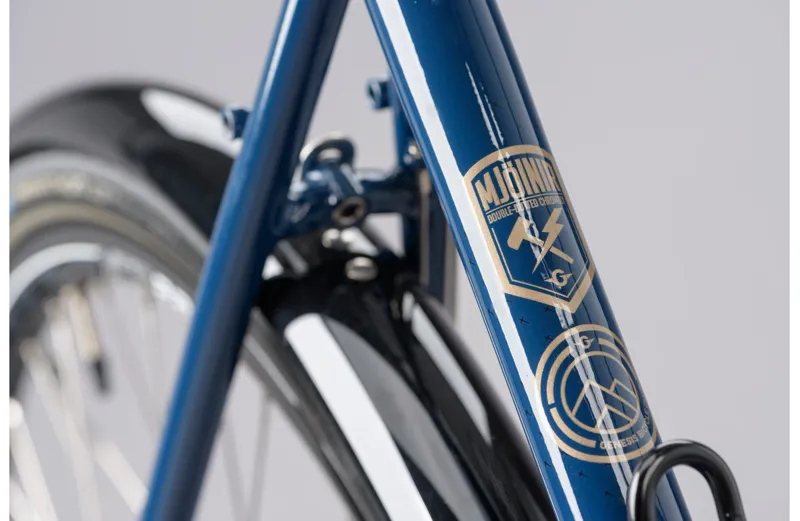 2021 Genesis Tour De Fer 10 Steel Touring Bike in Blue-7