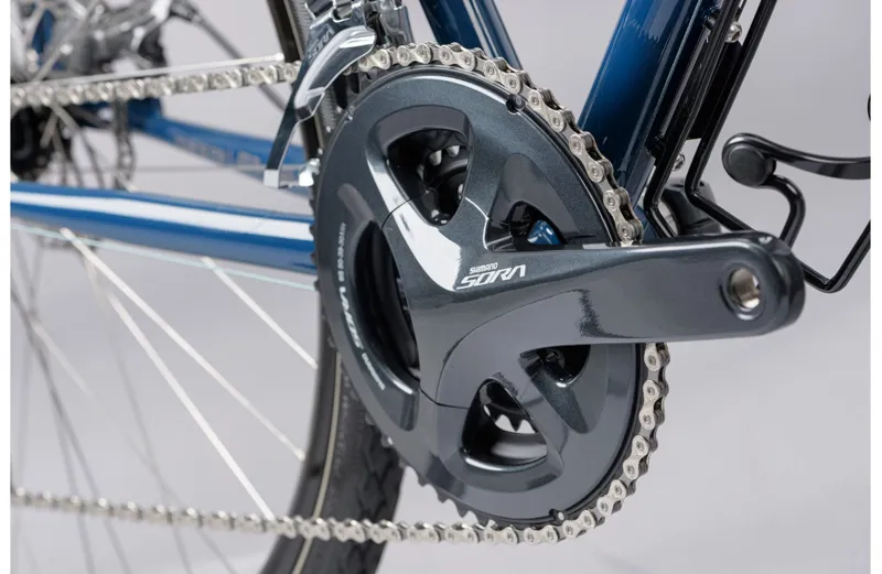 2021 Genesis Tour De Fer 10 Steel Touring Bike in Blue-8